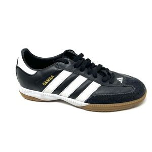 Adidas Samba Leather and Suede Sneakers